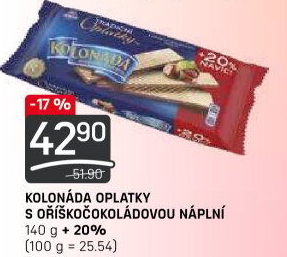 Oplatky Kolonáda Opavia