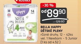 Pleny dětské Háppy Bella