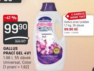 Prací gel Gallus
