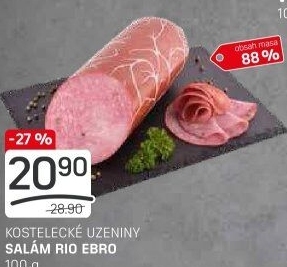 Salám Rio Ebro Kostelecké uzeniny