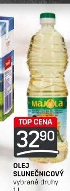 Slunečnicový olej Majola