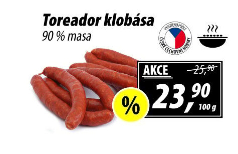 Klobása Toreador
