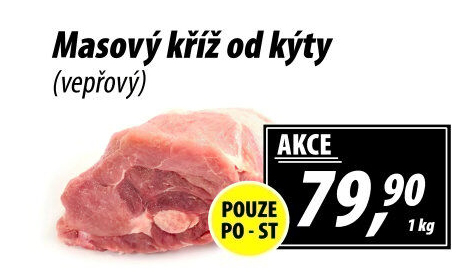 Masový kříž od kýty vepřový