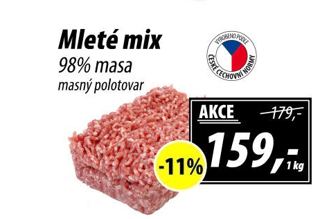 Mleté maso mix