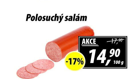 Polosuchý salám