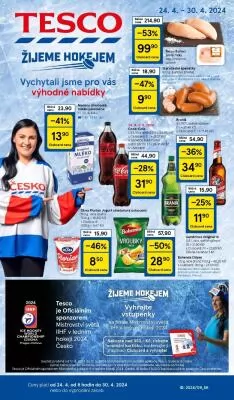akční leták Tesco 24.4.2024-30.4.2024