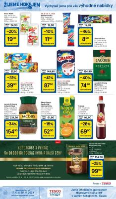 akční leták Tesco 24.4.2024-30.4.2024