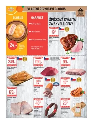 akční leták Globus 24.4.2024-30.4.2024
