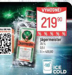 Bylinný likér Jägermeister