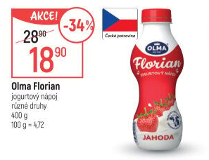 Jogurtový nápoj Florian Olma