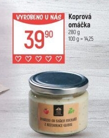 Koprová omáčka Globus