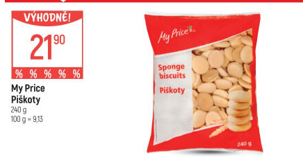 Piškoty My Price
