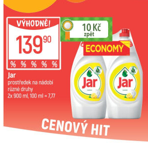 Prostředek na nádobí Jar