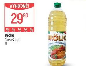 Řepkový olej Brölio