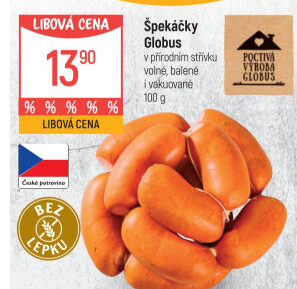 Špekáčky Globus
