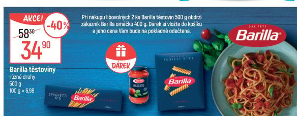 Těstoviny Barilla