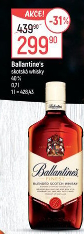 Whisky Ballantine'