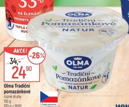 Tradiční pomazánkové Olma