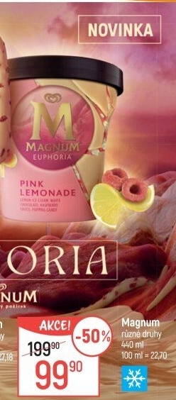 Zmrzlina v kelímku Magnum Algida