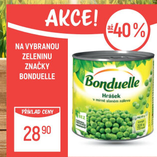 Hrášek Bonduelle