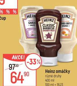 Omáčky Heinz