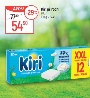 Sýr tavený Kiri