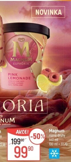 Zmrzlina v kelímku Magnum Algida