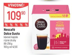 Kapsle Dolce Gusto Nescafé