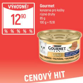 Paštika pro kočky Gold Gourmet Purina