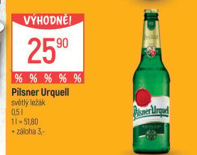 Pivo Pilsner Urquell