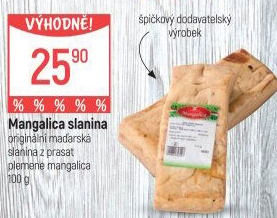 Slanina Mangalica