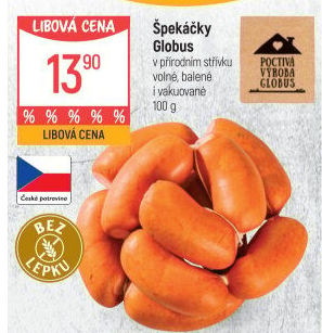 Špekáčky Globus
