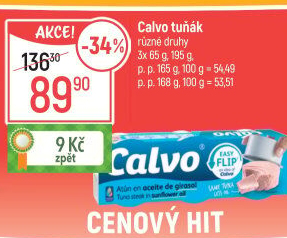Tuňák v oleji Calvo