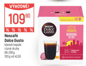 Kapsle Dolce Gusto Nescafé