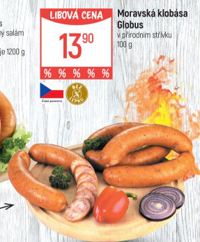 Moravská klobása Globus