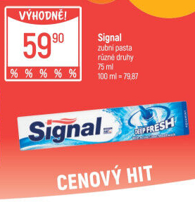 Pasta na zuby Deep Fresh Signal