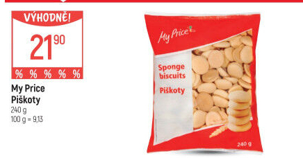 Piškoty My Price