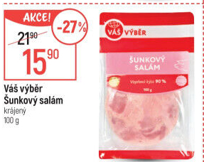 Salám šunkový Váš Výběr
