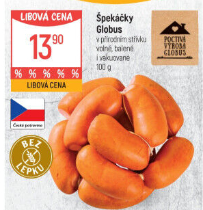 Špekáčky Globus