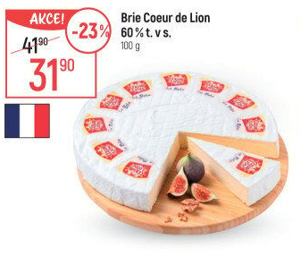 Sýr Brie Coeur de Lion