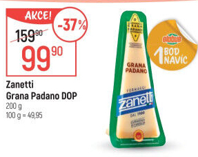 Sýr Grana Padano Zanetti