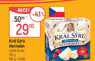 Sýr Hermelín Král sýrů