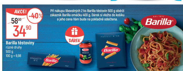 Těstoviny Barilla