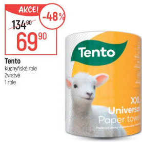 Utěrky kuchyňské 2vrstvé Universal XXL Tento
