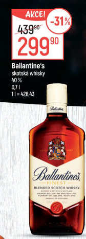 Whisky Ballantine'