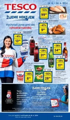 akční leták Tesco 24.4.2024-30.4.2024