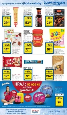 akční leták Tesco 24.4.2024-30.4.2024