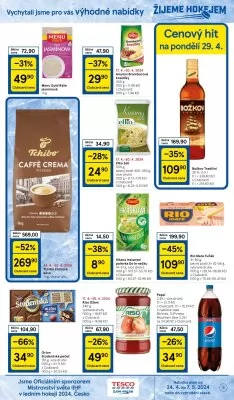 akční leták Tesco 24.4.2024-30.4.2024