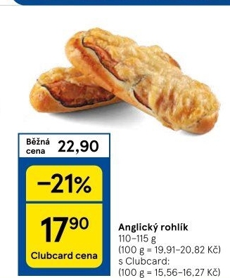 Anglický rohlík