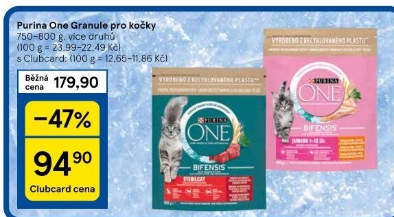 Granule pro kočky One Purina